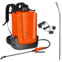 Stocker Ergomist 20 - Pompe de pulv&eacute;risation &agrave; dos &agrave; batterie - Cuve 20 L - 21 V - SANS BATTERIES