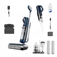 Tineco Floor One S5 Combo Plus - Nettoyeur de sols &agrave; batterie et aspirateur &agrave; main - 3 en 1 : lave, s&egrave;che et aspire