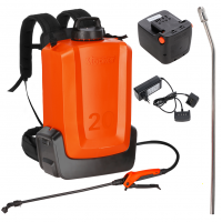 Stocker Ergomist 20 - Pompe de pulv&eacute;risation &agrave; dos &agrave; batterie - Cuve 20 L - 21 V  4 Ah