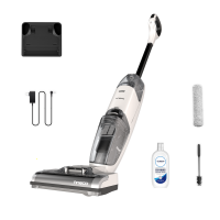 Tineco iFloor 2 Plus - Nettoyeur de sols &agrave; batterie 3 en 1 nettoie, s&egrave;che et aspire