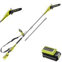 Ryobi RY36PP25A-0 - &Eacute;lagueuse &agrave; batterie sur perche - Guide de 25cm - MAX POWER 36V 2Ah