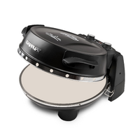 G3 Ferrari Pizzeria Snack Napoletana EVO Noir - Four à pizza électrique - Pierre réfractaire