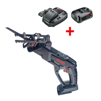 AL-KO Comfort PS 1815 - Scie sabre à batterie de 18V/2,5Ah