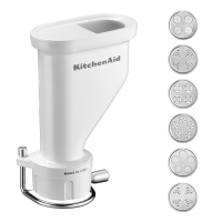 KitchenAid 5KSMPEXTA - Presse &agrave; p&acirc;tes pour 6 types de p&acirc;tes