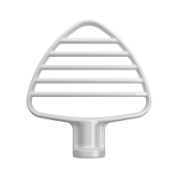 KitchenAid 5KSMPB5W - Batteur &agrave; p&acirc;tisserie rev&ecirc;tement blanc