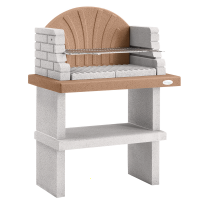 Palazzetti Siviglia - Barbecue &agrave; bois et charbon en ma&ccedil;onnerie