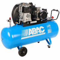 ABAC EXP A39B 200 CT3 - Compresseur d'air &eacute;lectrique triphas&eacute; &agrave; courroie - Moteur 3 CV - 200 L