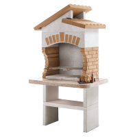 Palazzetti Tupai - Barbecue &agrave; bois et &agrave; charbon en ma&ccedil;onnerie