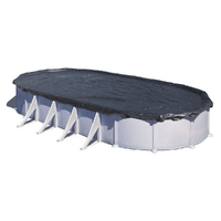 Couverture pour piscines ovales Gre 915 x 470 cm