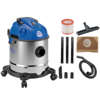Annovi &amp; Reverberi AR3370 - Aspirateur Bidon multifonctions - Cuve Inox 20 L - 1400W