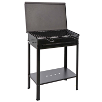 Mille Stromboli Large - Barbecue à charbon en fer artisanal - 57,5x37 cm