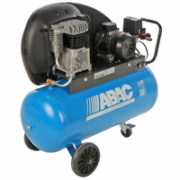 ABAC EXT A29B 90 CT3 - Compresseur d'air &eacute;lectrique triphas&eacute; &agrave; courroie - Moteur 3 CV - 90 L