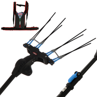 Lisam Thor 36V - Peigne vibreur Électrique à batterie - Perche télescopique - 250-350 cm - Batterie 36V 30Ah