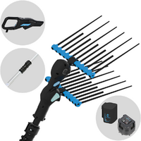 Campagnola Alice STAR ECO Plug-in - Perche en aluminium - 210 - 280 cm - Peigne vibreur &eacute;lectrique - 21.6V 5Ah