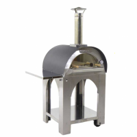 Cibus INOX - Four &agrave; bois d'ext&eacute;rieur pour pizza - Capacit&eacute; de cuisson : 2 pizzas
