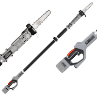 Volpi KVS7100P - &Eacute;lagueuse &agrave; batterie sur perche t&eacute;lescopique - SANS BATTERIE NI CHARGEUR