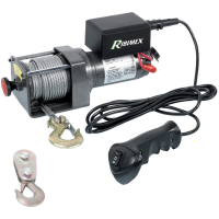 Ribimex PE12V/2500 - Treuil électrique a batteria 12V - 3 HP