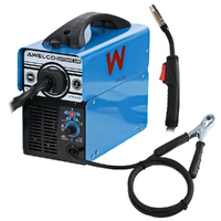 Poste à Souder Inverter AWELCO GX200 – 160A Max, écran Digital, électrodes 1.6-4 Mm – Livré Avec Cagoule Automatique DIN13