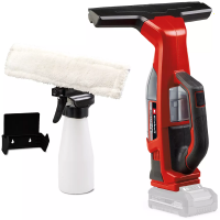 Einhell BRILLIANTO - Nettoyeur de vitres &agrave; batterie - aspire r&eacute;sidu humide - SANS BATTERIE NI CHARGEUR