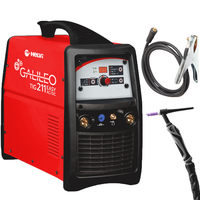 Helvi Galileo TIG 211 easy AC/DC - Poste &agrave; souder Inverter (MMA, TIG HF ou LIFT) + KIT, &agrave; courant alternatif/continu (AC-DC)