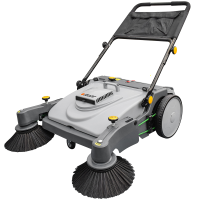 Comet CSW 950 MF - Balayeuse manuelle &agrave; pouss&eacute;e avec bac de ramassage