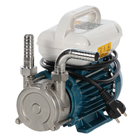 Tellarini ALM 20-SR - Pompe électrique de transfert pour huile en acier inoxydable - Raccord en acier inoxydable droits + courbés - Choisissez vos raccords !