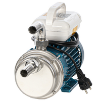 Tellarini ALM 25 - Pompe &eacute;lectrique de transfert pour huile en acier inox- Raccords INOX droits + courb&eacute;s - Choisissez vos raccords !