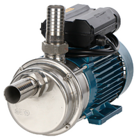 Tellarini ALT 30 - Pompe électrique de transfert en acier inox - Raccord droits INOX - Triphasée - 400V - Choisissez vos raccords !