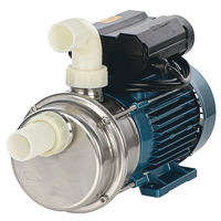 Tellarini ALM 40 - Pompe &eacute;lectrique de transfert d'huile en acier inoxydable - Raccord droit+courbe en acier inoxydable - Choisissez vos raccords