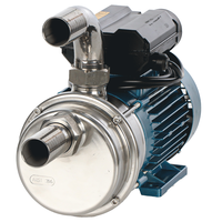 Tellarini ALM 40 - Pompe &eacute;lectrique de transfert d'huile en acier inoxydable - Raccord droit+courbe en acier inoxydable - Choisissez vos raccords