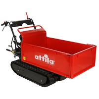 Attila ATT 500 C - Brouette &agrave; moteur &agrave; chenilles extensible - Charge 500Kg