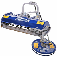 BullMach Maia 155 S - Broyeur pour tracteur avec disque interfilaire - S&eacute;rie m&eacute;dium - D&eacute;port manuel
