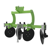 Seven Italy Big - Butteur - 4 éléments - Série médium - Châssis de 160 cm - Pour tracteurs avec attelage à trois points