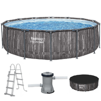 Bestway Steel Pro max 5614Z - &Oslash;427x107 cm - Piscine ronde