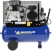 Michelin MB 50/268 MC - Compresseur d'air &eacute;lectrique par courroie - Moteur 2 CV - 50 l