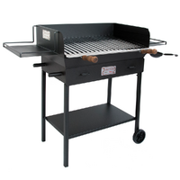 Cruccolini Festa Plus - Barbecue en fer artisanal &agrave; bois et charbon