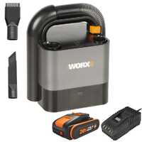 Worx WX030 - Aspirateur portable à batterie - 20 V 2,0 Ah