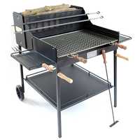 Cruccolini Fuocone Arezzo - Barbecue &agrave; bois et charbon en fer artisanal