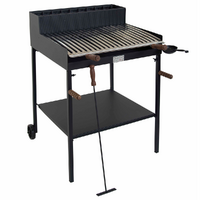 Cruccolini Belvedere Maxi - Barbecue en fer artisanal &agrave; bois et charbon