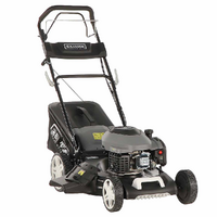 BlackStone Essentials ESP 560-224 - Tondeuse &agrave; gazon thermique tract&eacute;e - 4 en 1 - Motteur thermique de 224 cm3