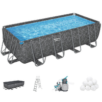 Bestway APX 365 561KA - 549 x 274 x 132 cm - Piscine hors-sol pour 7-8 personnes