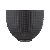 KitchenAid Black Studded - Bol en c&eacute;ramique 4,7 L