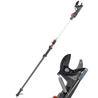 JOLLY ITALIA Elio - Coupe-branches télescopique professionnel - 168 cm/268 cm - Ø 35 mm