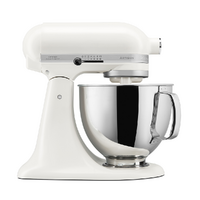 KitchenAid Artisan 5KSM125-EPL Porcelain White - Batteur mélangeur planétaire avec tête relevable