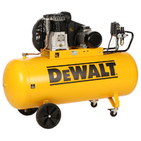 DeWalt DXCMB4T200HE - Compresseur d'air électrique triphasé par courroie - Moteur 4 CV – 200 L