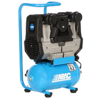 ABAC START QUIETE OS20 - Compresseur d'air &eacute;lectrique monophas&eacute; silencieux - Sans huile - Moteur 2 CV - 6 L