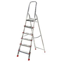 &Eacute;chelle en aluminium avec tr&eacute;teau Alice 6, 6 marches, 1,93 m