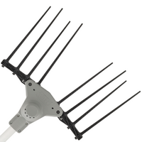 Volpi Super Bomber 185L - Peigne vibreur &eacute;lectrique &agrave; batterie - Perche t&eacute;lescopique 210/300cm