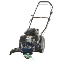 BullMach FALCIA 196-560 - Débroussailleuse à roues à essence 4 temps à poussée manuelle