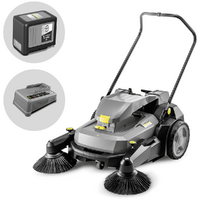 Karcher KM 70/30 C Bp 2SB - Balayeuse à batterie avec bac de ramassage - 36 V 6 Ah
